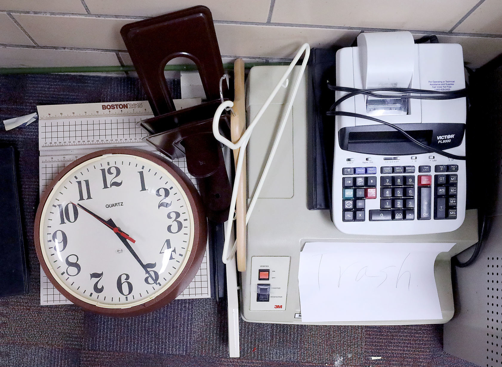 Objects packed up as MATC prepares to close